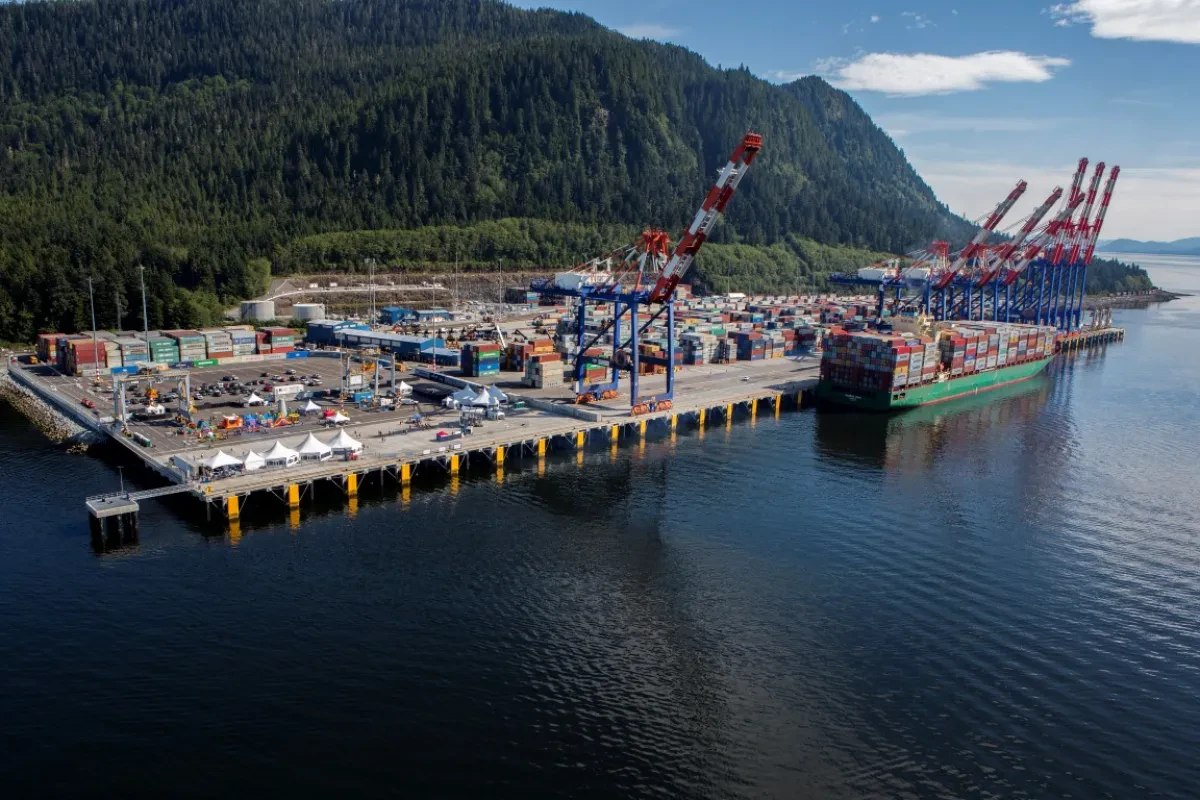 Fairview Container Terminal Expansion Completed at Rupert Port